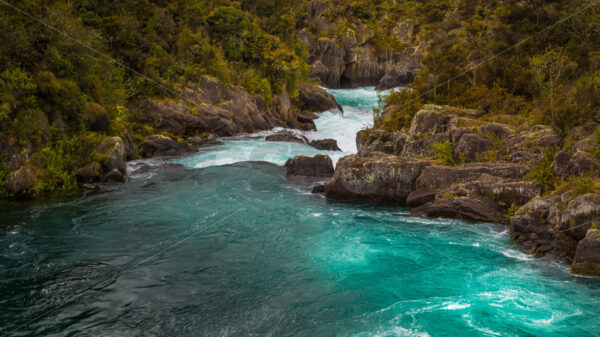 Aratiatia Rapids, Taupo, Waikato, New Zealand - SCP Stock