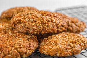 Fresh ANZAC biscuits, New Zealand - SCP Stock