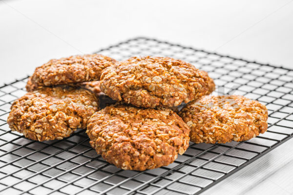 Fresh ANZAC biscuits, New Zealand - SCP Stock