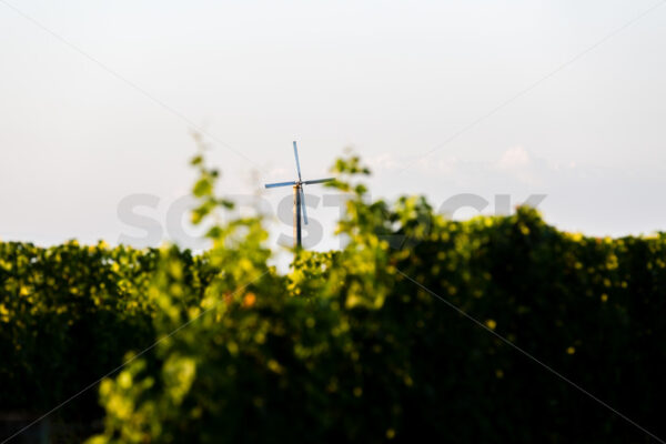 Frost fan at a Hawke’s Bay vineyard, Hawke’s Bay, New Zealand - SCP Stock