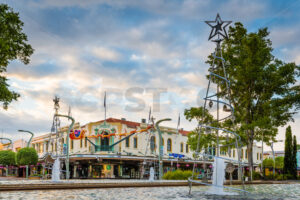 Hastings CBD at Christmas, Hawke’s Bay, New Zealand - SCP Stock