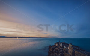 Sunset at Perfume Point, Ahuriri, Napier, Hawke’s Bay, New Zealand - SCP Stock