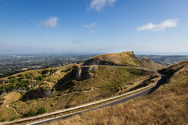 Te Mata Peak in the daytime, Havelock North, New Zealand - SCP Stock