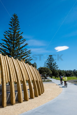 The Reef Garden, Napier, Hawke’s Bay, New Zealand - SCP Stock