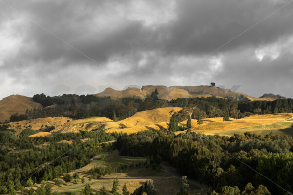 The Sleeping Giant, Te Mata Peak, Hawke’s Bay, New Zealand - SCP Stock