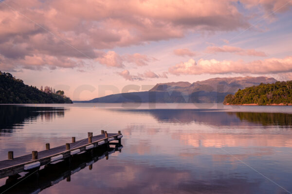 The Landing, Lake Tarawera, Rotorua, Bay of Plenty, New Zealand - SCP Stock