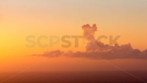 Manawatu sunset, Manawatu, North Island, New Zealand - SCP Stock