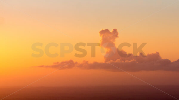 Manawatu sunset, Manawatu, North Island, New Zealand - SCP Stock