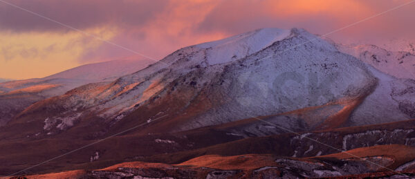 Mount Ngauruhoe, Tongariro National Park, North Island, New Zealand - SCP Stock