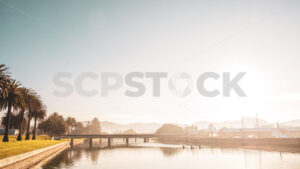 Turanganui River, Tairāwhiti Gisborne, East Coast, New Zealand - SCP Stock