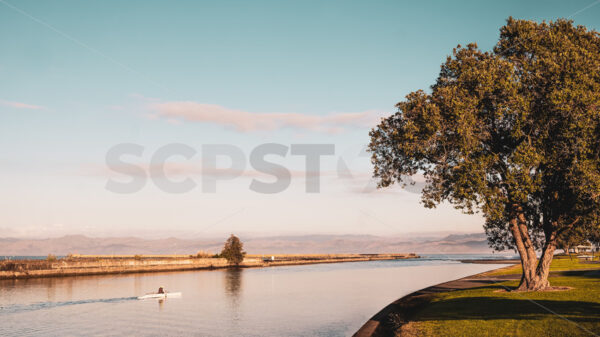 Turanganui River, Tairāwhiti Gisborne, East Coast, New Zealand - SCP Stock