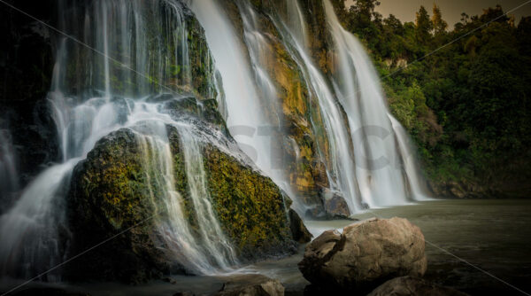 Waihi Falls, Hawkes Bay, New Zealand - SCP Stock