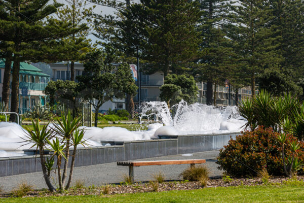 Napier’s Fountain Foamer Strikes Again… Hawke’s Bay, New Zealand - SCP Stock