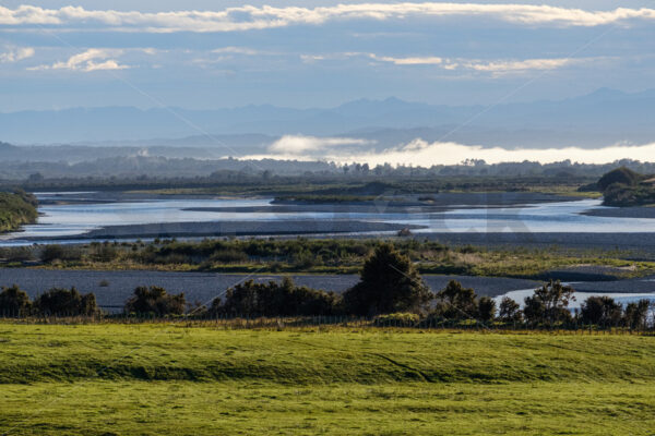 Grewy River, West Coast, South island, New Zealand - SCP Stock