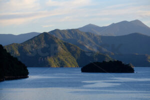 Queen Charlotte Sound, Picton, South Island, New Zealand - SCP Stock