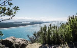 View from Mount Maunganui / Mauao - SCP Stock